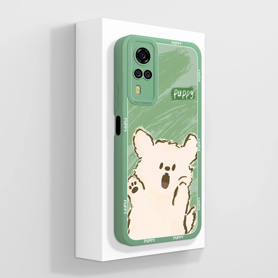 Creative High-Quality Liquid Silicone Anti-Drop Phone Case