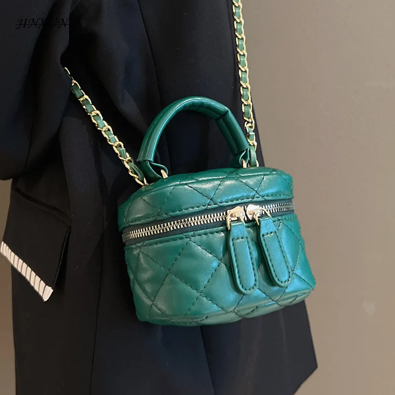 

Handheld small bag for women in early spring 2024 new Lingge chain bag versatile crossbody bag high-end and fashionable handbag