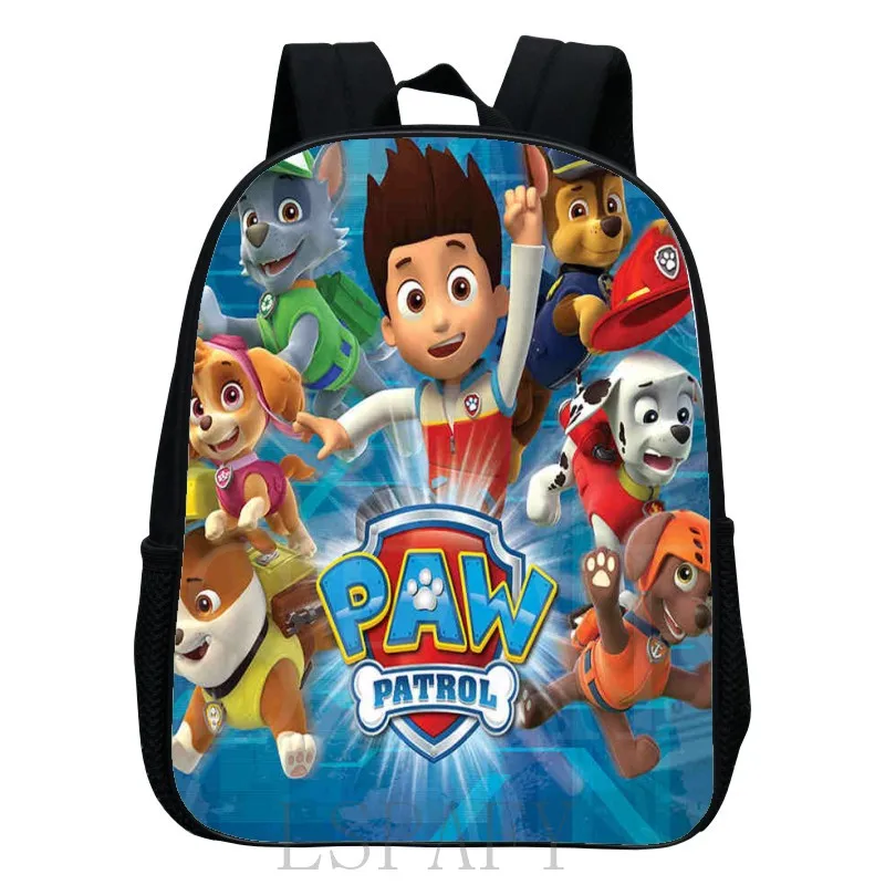 Paw Patrol Dog Anime Bambini Patrulla Cina Zaino Everest Marshall Chase Ragazzi Ragazze Pat Patrouille Bag Regali Di Compleanno