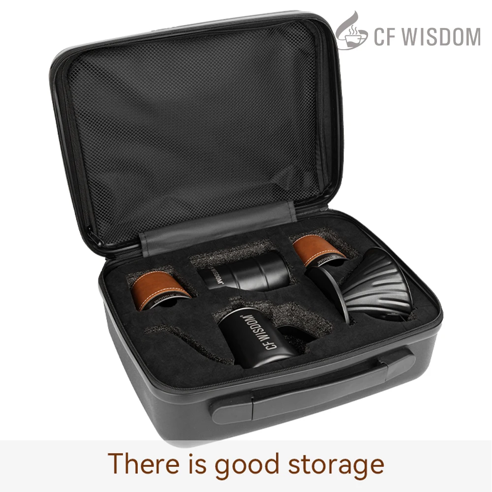 CF Wisdom Portable Outdoor Coffee Brewing Set - طق...