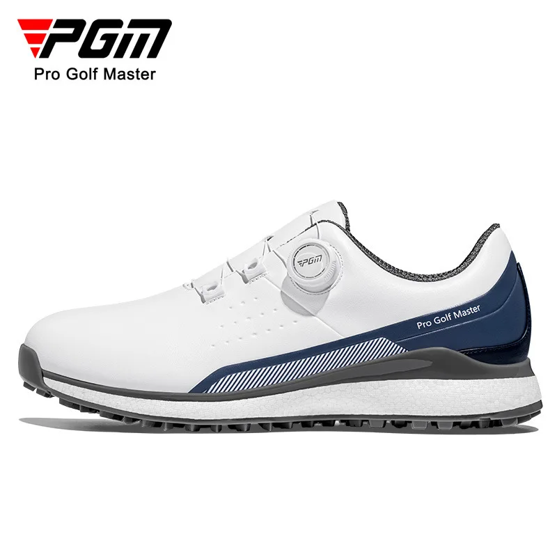 PGM Golf Shoes Summer Sports Men's Shoes Super Soft Popcorn Midsole Quick Lacing Golf Men's XZ377