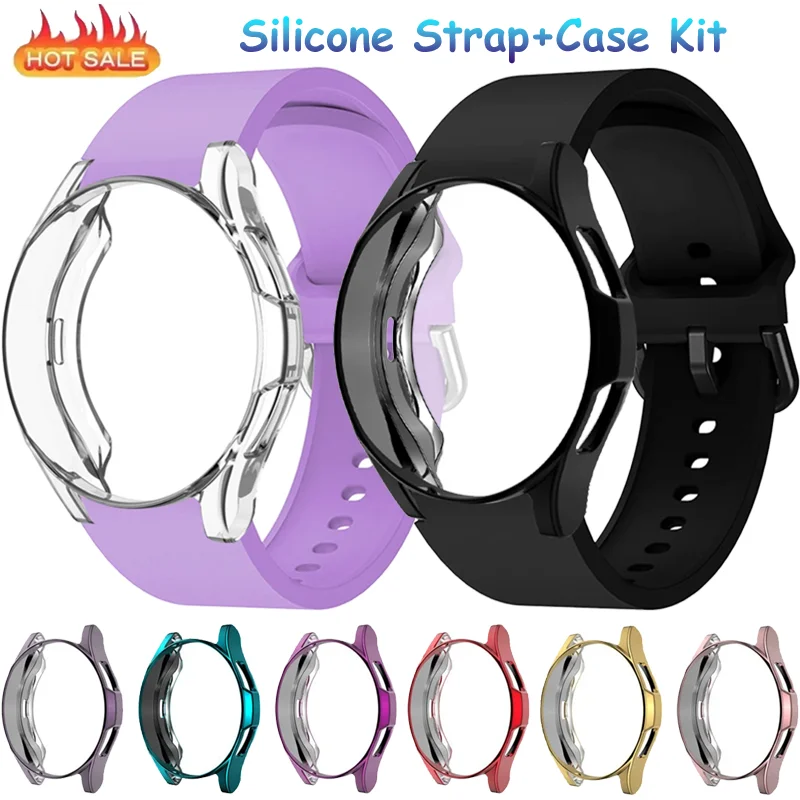 Versatile Strap and Protective Case Kit - Comfortable Bracelet and Durable Cover