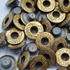 UNION MADE Button Japan Imported YKK Double-needle I-button Retro Old Gold and Copper Jeans Buckle 5