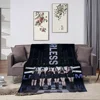 KPOP L-LE S-SSERAFIM skicomfort warm Soft Baby blanket suitable Home Kids Lunch Blanket Suitable for Home Office Daily Use Cover 3
