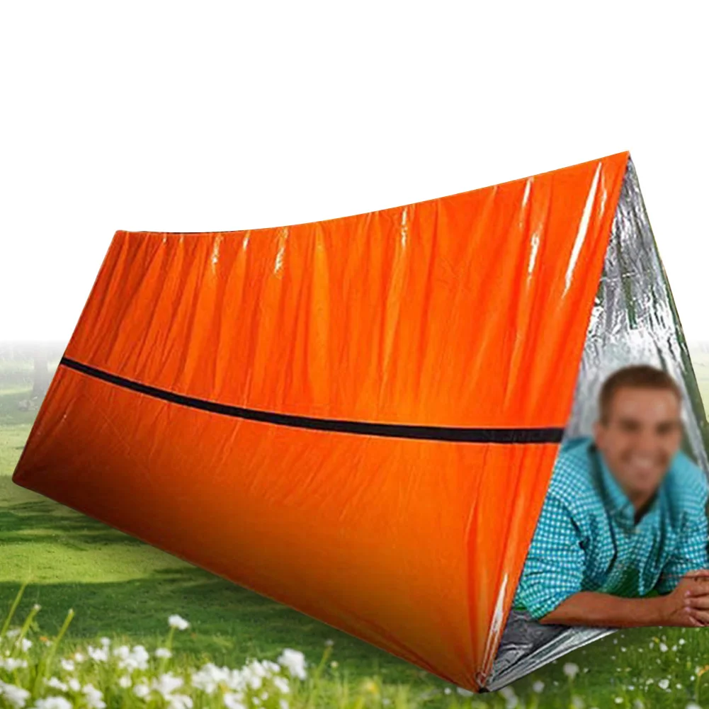 Waterproof Polyethylene Emergency Sleeping Bag for Camping Hiking
