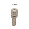 6mm Low Pressure Fine Atomization Nozzles 0.15~0.8mm Brass Misting Sprayers Irrigation Disinfection Cooling Fog Nozzles 4