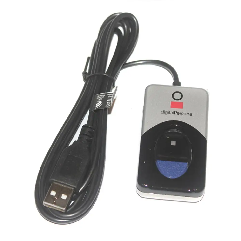 

USB биометрический сканер отпечатков пальцев, сканер отпечатков пальцев, чип DigitalPersona, запу4500