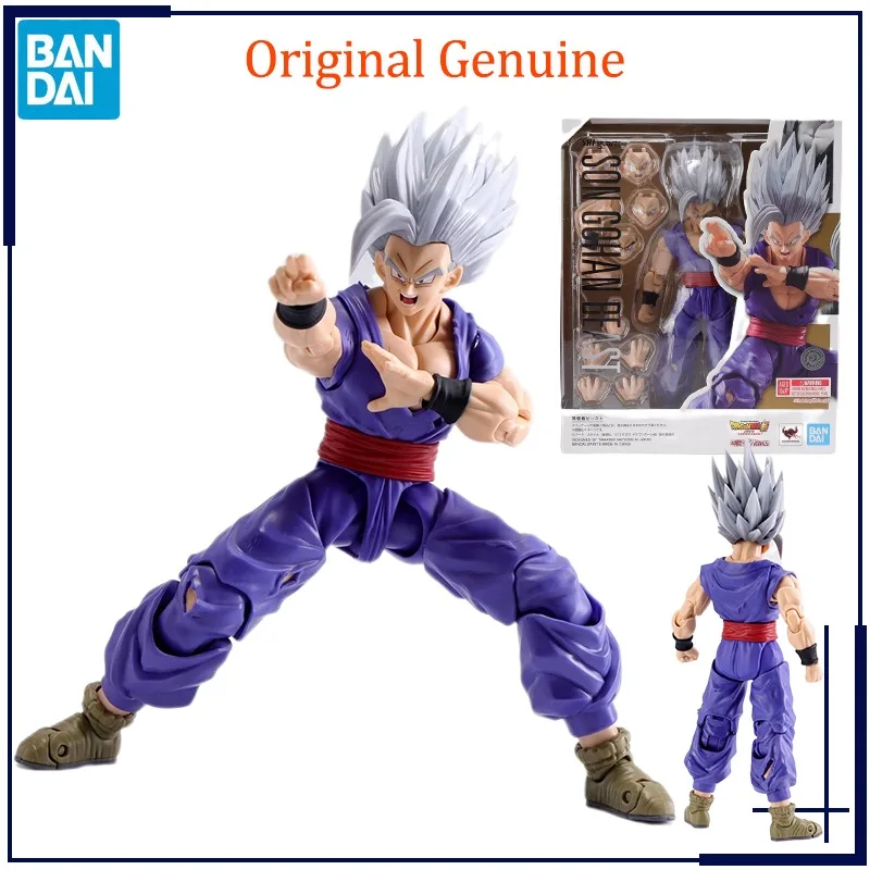 

Оригинальные оригинальные игрушки Bandai из аниме «Драконий жемчуг, сон Гохан», S.H. Фигурки, модели, игрушки, экшн-фигурки, подарки, коллекционные украшения для детей