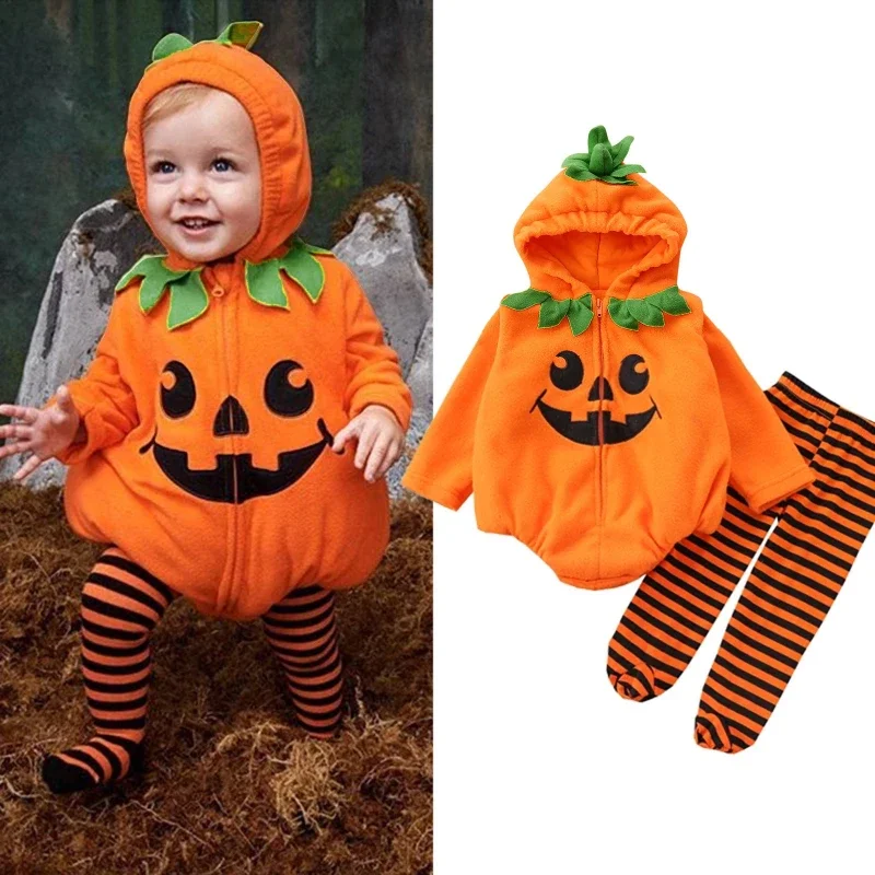 Disfraz De Halloween Para Niñas - Mameluco De Manga Larga Con Estampado, Tallas De 5-6 A 12-13 Años
