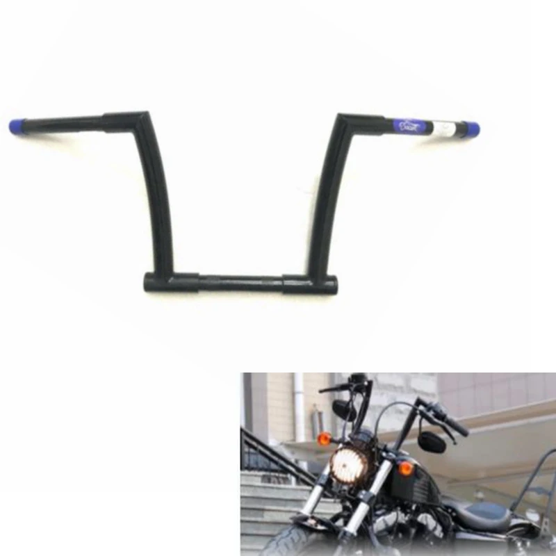 Motorcycle Custom Handlebars 1.25 Inches For Harley Softtail Classic Deluxe Road King Low Rider Fat Boy Street Bob