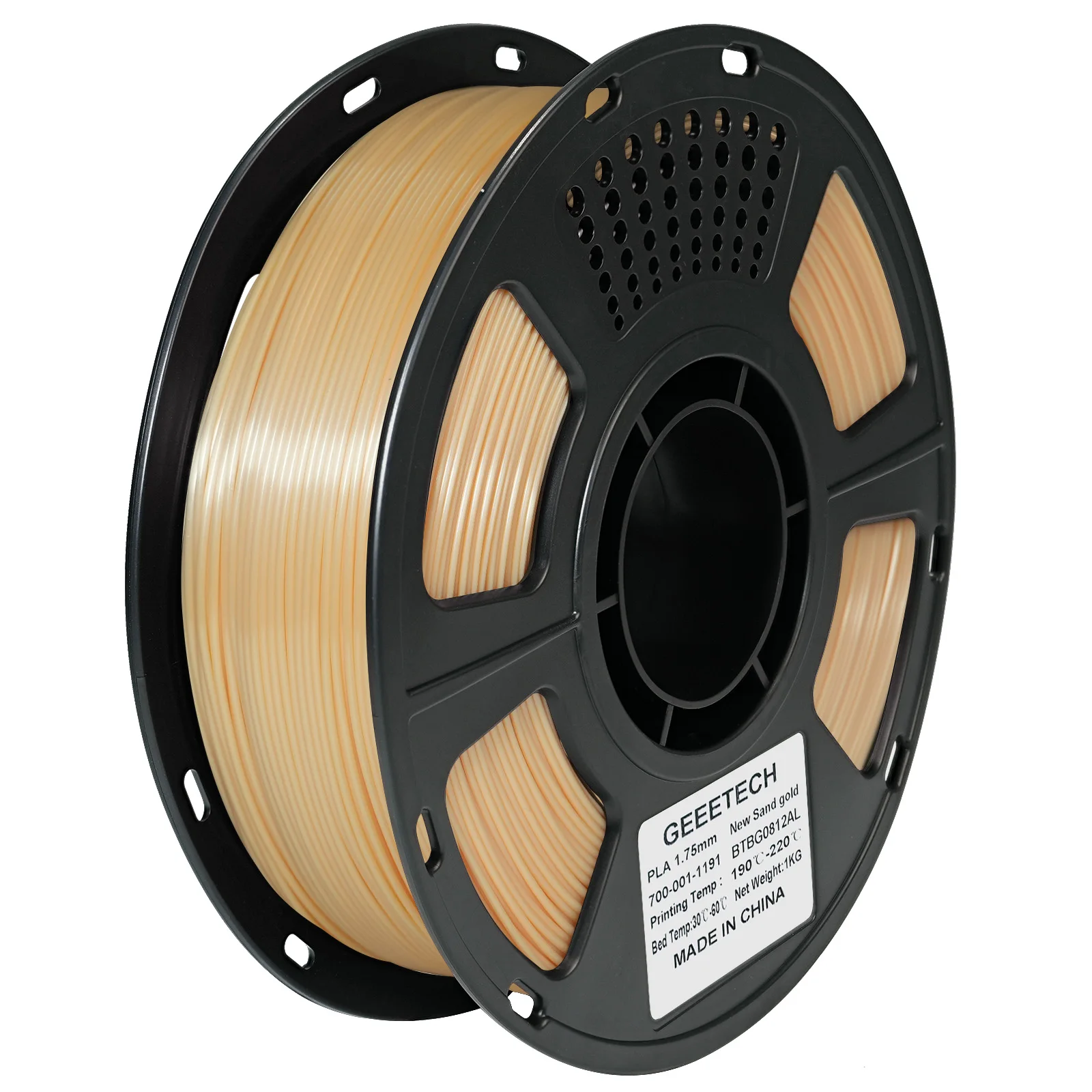 Geeetech Premium PLA Filament - 1kg Spool, 1.75mm, High Precision, Free Shipping