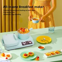 Retail 4 In 1 Breakfast Maker Detachable Sandwich Maker Automatic Toaster And Boiler 2