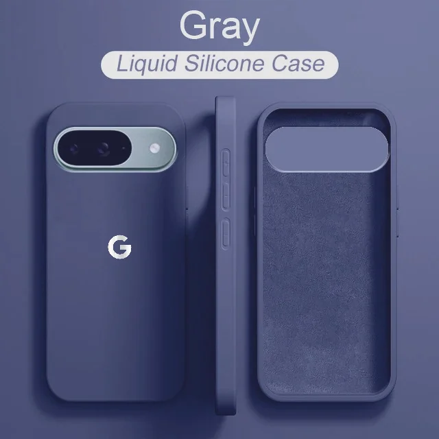 Luxury Premium Original Liquid Silicone Shockproof Slim Phone Case Cover
