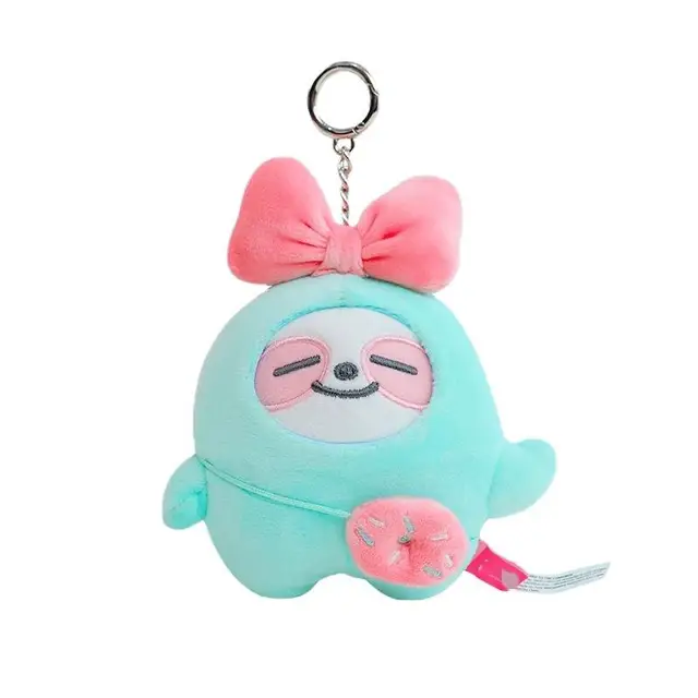 Cute Cartoon Kawaii Korean Women's Group ITZY Plush Doll Schoolbag Pendant WDZY Cartoon Girl Schoolbag Pendant Keybuckle 5