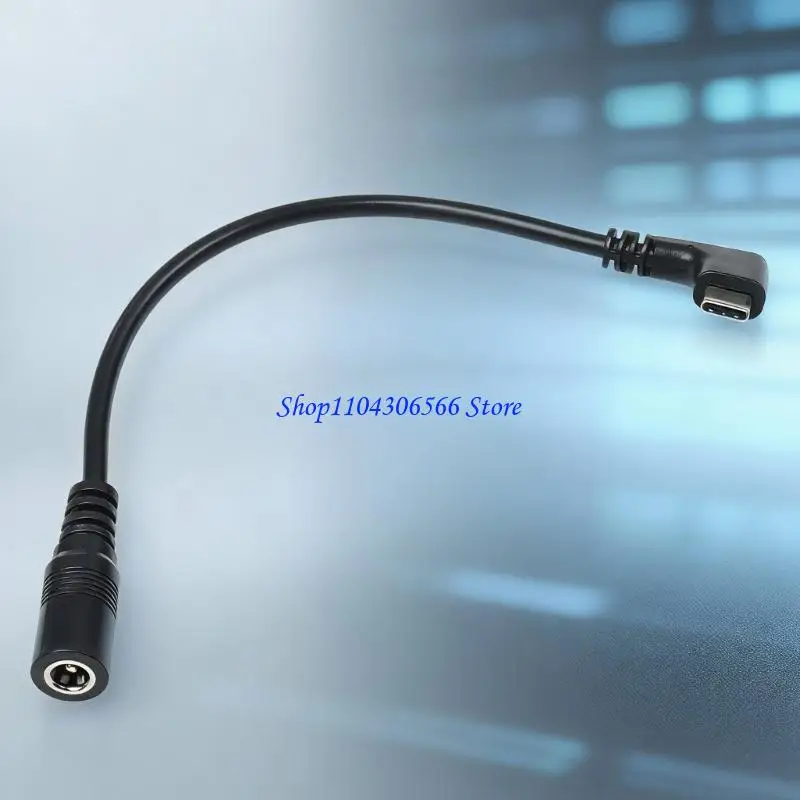 02DD 유형 C 12V 5.5x2.1mm 스텝 업 컨버터 케이블 전원 공급 장치 USB C 케이블(5.5mmx2.1mm 카메라용 충전 케이블 포함)