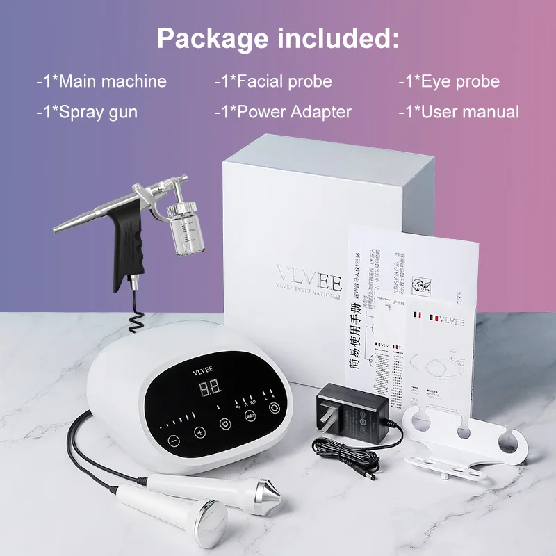 VLVEE 3 IN 1 Facial Beauty Machine Deep Cleaning Face