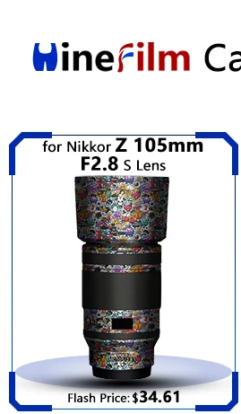 Description Picture 3 of itemZ6II Z7II Camera Decal Skin Premium Decal Film for Nikon Z6 II / Z7 II Lens Protector Sticker Cover Film