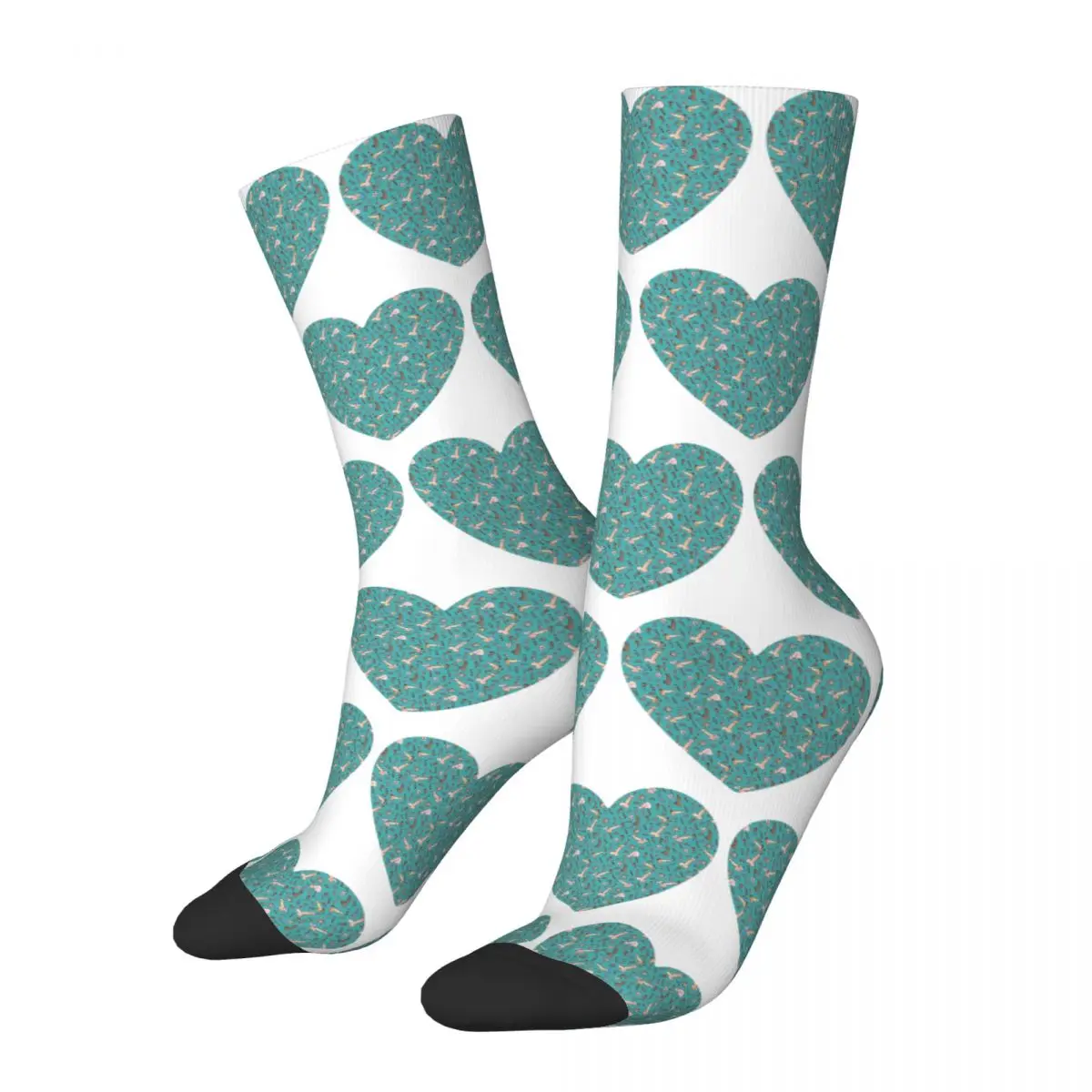 

Носки для пениса в стиле Харадзюку, поглощающие пот чулки, всесезонные длинные носки, аксессуары для подарка унисекс
