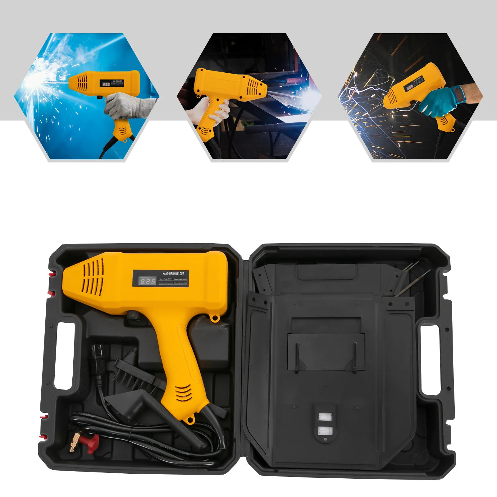 3000w Handheld Welding Machine, Portable Digital Welder Gun, Portable Welding Machine - Image 6