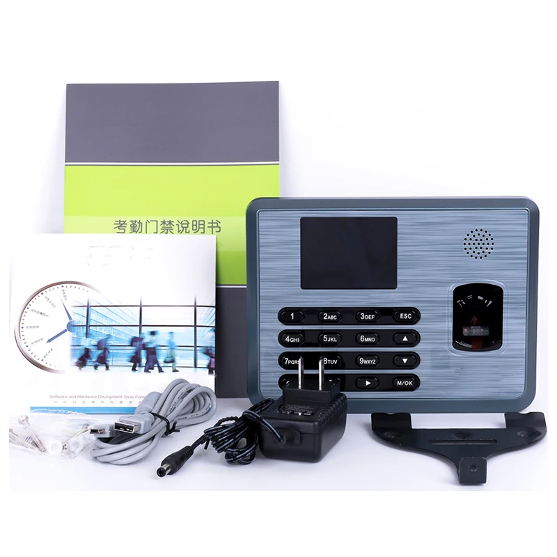 TX628 3inch Wifi TCP/IP RFID Biometric Fingerprint Time Attendance System Machine Employee Office Fingerprint USB Time Clock