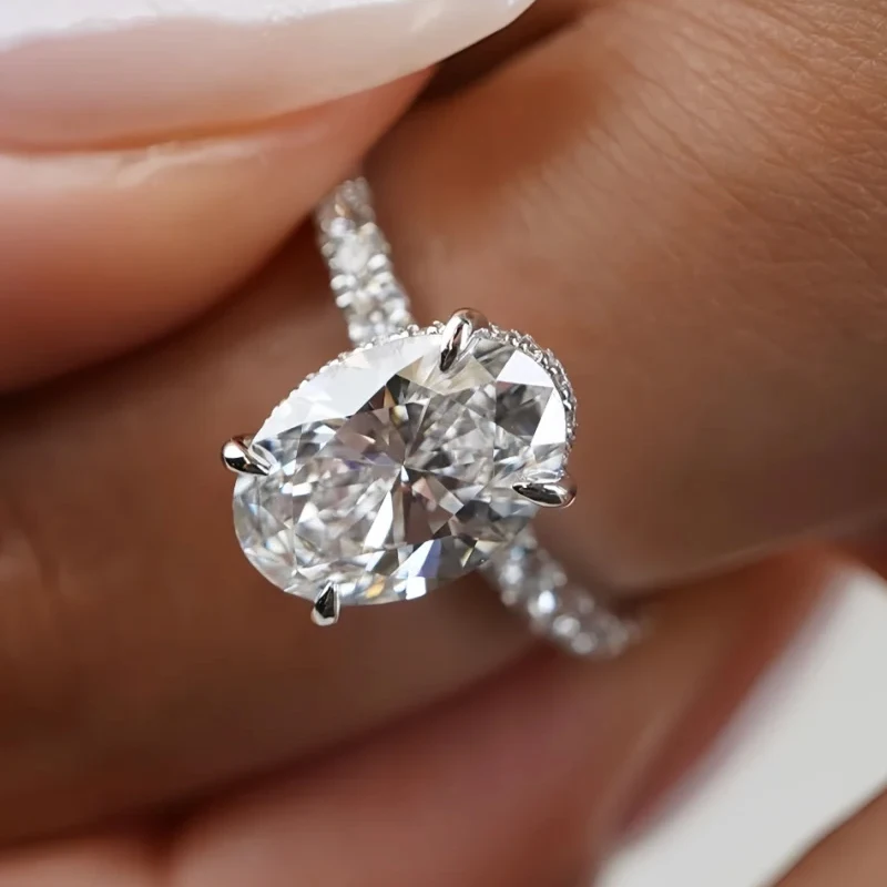 Moissanite Ring