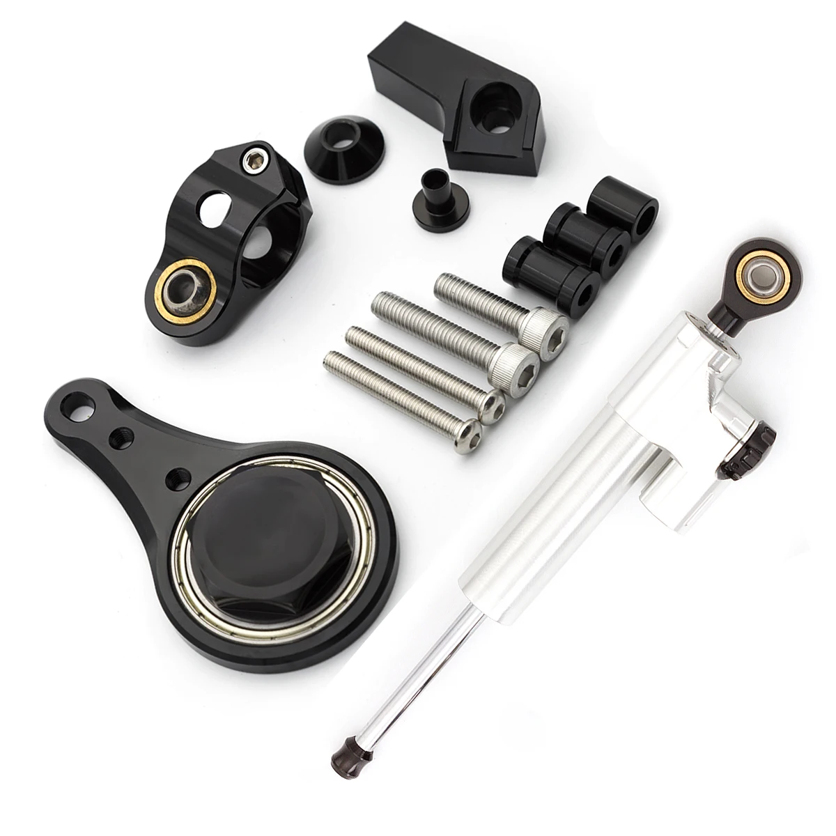 kt  Fz09 Damper Adjustable Steerng Stablze Damper Bracket Mount