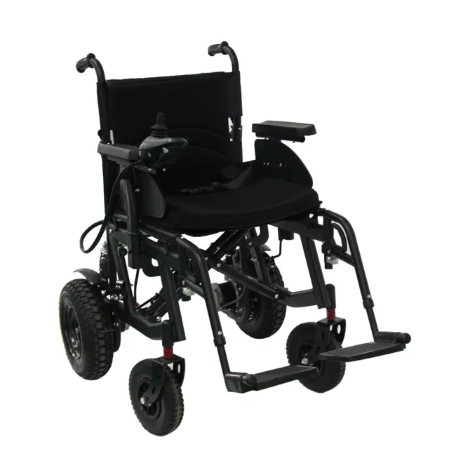 Heavy Duty Off-Road Motorized Power Wheelchair For Physical Therapy Factory Handicapped Electric Wheelchair 3 Heavy Duty Off-Road Motorized Power Wheelchair For Physical Therapy Factory Handicapped Electric Wheelchair 3