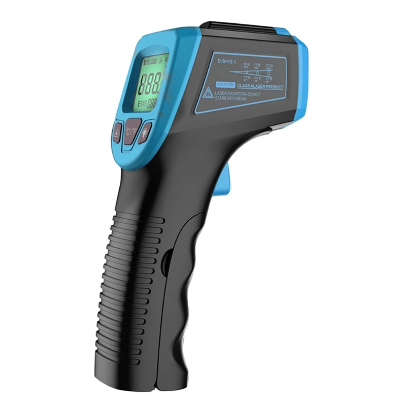 Infrared Thermometer Gun Handheld Heat Temperature Gun for Cooking Pizza  Oven Grill & Engine La ser Surface Temp Read
