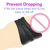 Silikon Penis Cock Ringe für Paare Erwachsene Sex Spielzeug Männliche Masturbation Gerät Verzögerung Ejakulation Stimulation Männliche Locking Ringe 6
