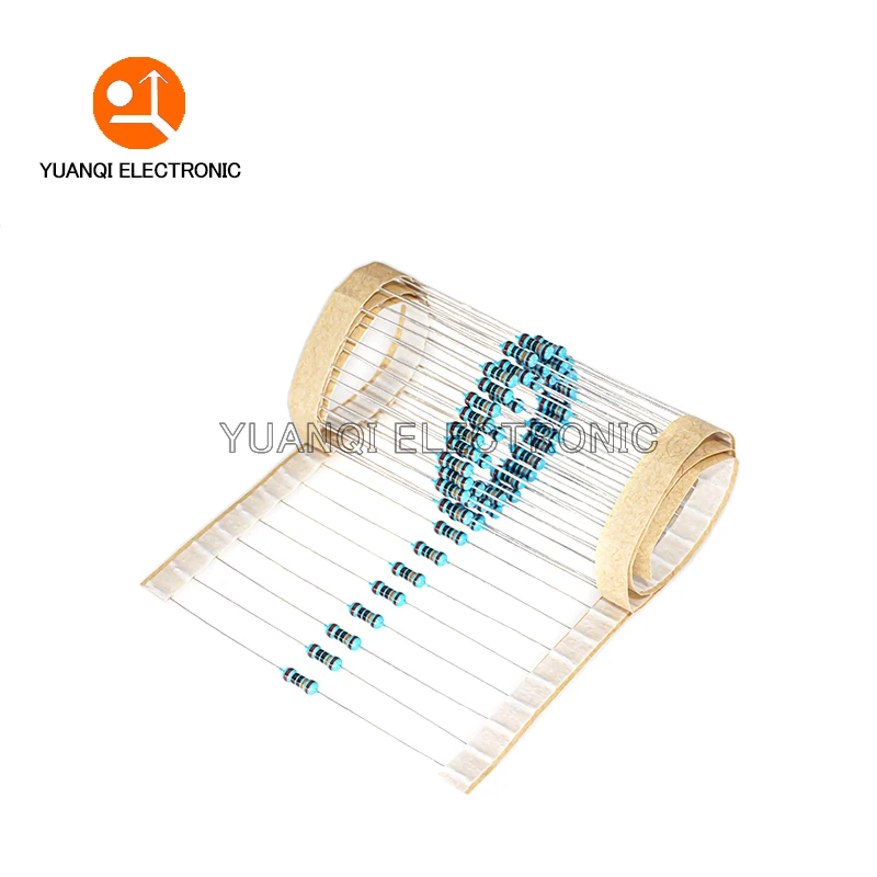 Metal Film Resistor 100PCS/LOT 1/4W 1% 0.25W 0.1 0.15 1.5 12 33 47 68 100 150 240 560 1K 3.3K 8.2K 10K 100K 680K 1M 10M 22M ohms