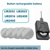 LIR2025 LIR2016 LIR2430 LIR2450Rechargeable Battery CR2032 CR2025 Lithium charging Can Replace CR2032 for watches - Image 2