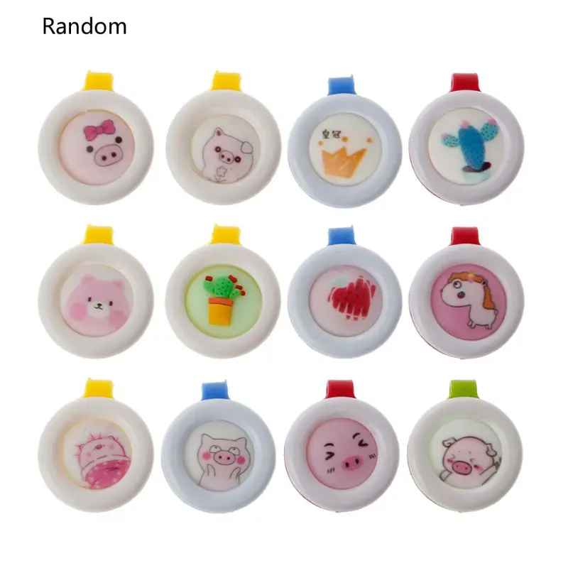 Buckle Cartoon Baby Mosquito Button for Pregnant Waterproof QX2D