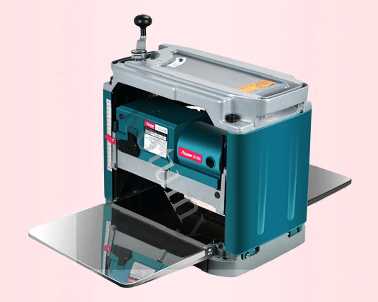 220V Household Woodwork Press Planer Machine Electric Planer Woodworking Power Tool Automatic Wood Planer 6