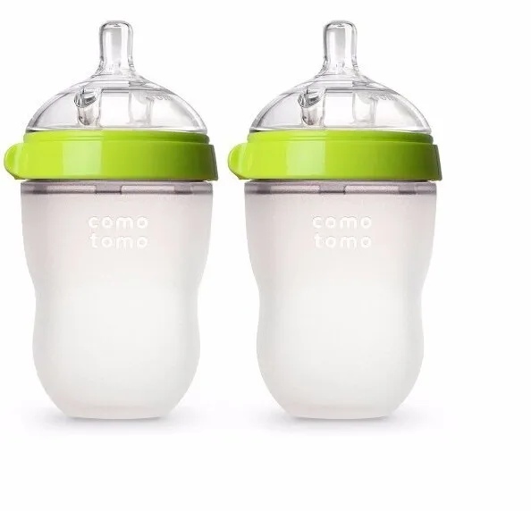 Baby Bottle milk bottle feeding bottle Mamadeira BPA free 250ml(8oz) pink 150ml(5oz) baby milk feeding bottle with handle
