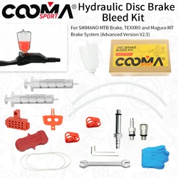 Hydraulic Brake Bleed Kit for Mineral Oil Systems - Basic and Advanced Options Available (Shimano Kit V2.5)