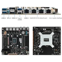 CWWK AMD-7940HS/8845HS 8-bay/9-bay NAS/USB4/40G rate 8K display 4 network 2.5G/9 SATA/PCIe x16 ITX motherboard 2