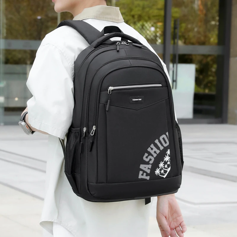 Men's large capacity Backpack - business travel backpack, 15.6-inch compartment, 3-5-day capacity, daily commuting, high-quality