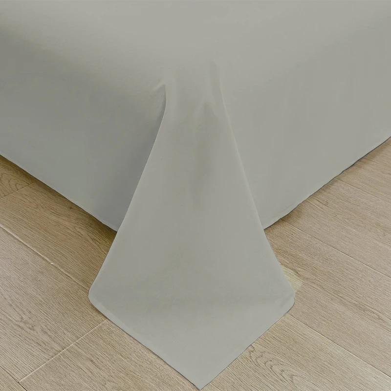 Large Size 1Pc Thick 100% Cotton Flat Sheet Solid Color High Quality Bed Sheet Various Sizes Can Be Customized 250cmX270cm 4