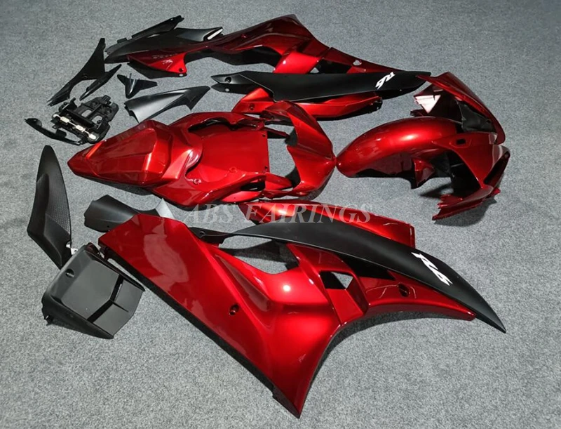 

4Gifts New ABS Motorcycle Fairings Kit Fit For YAMAHA YZFR6 06 07 YZF R6 2006 2007 YZF600 yzfr6 06 07 Bodywork Set Red