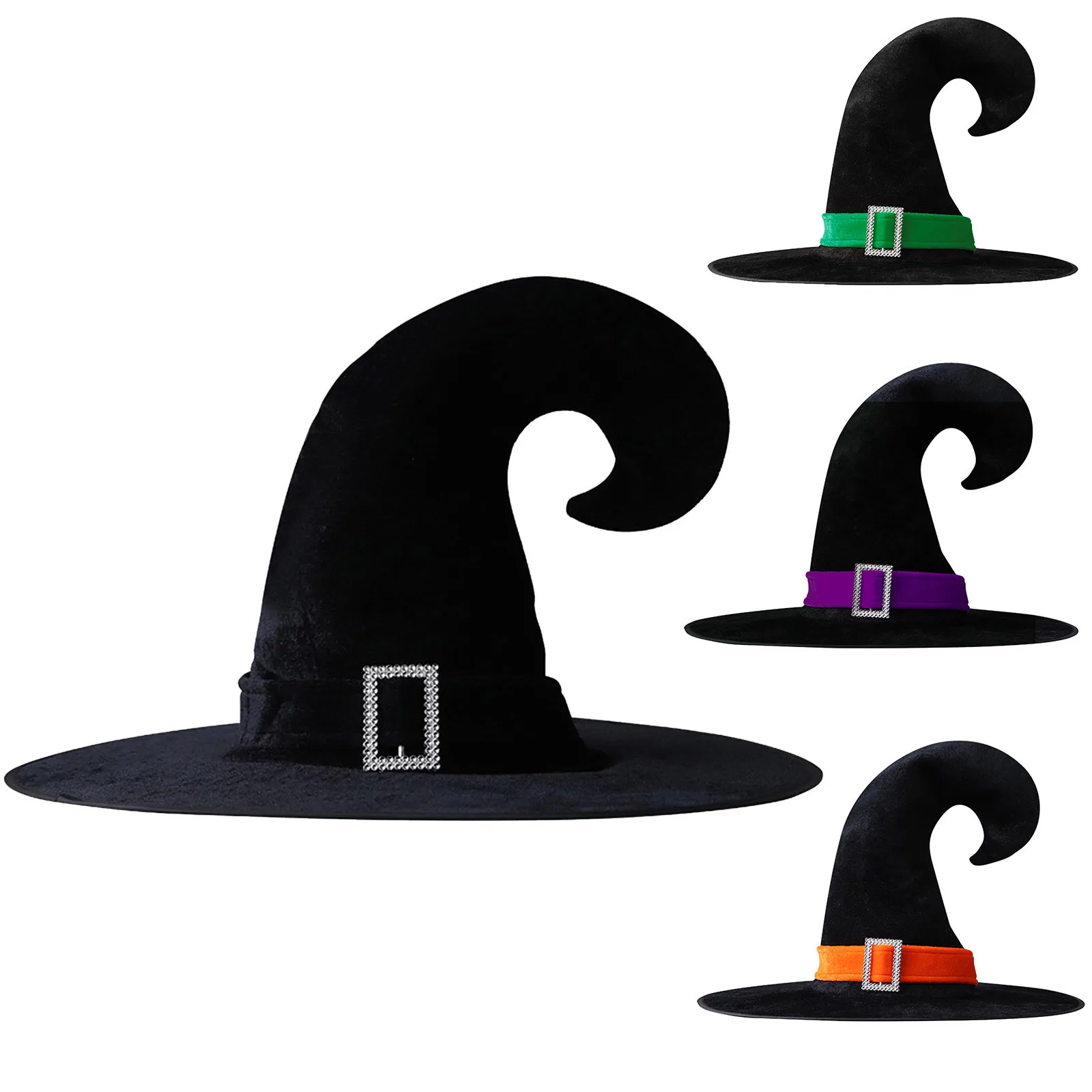 Outdoor Decorative Props Toddler Kids Adult Halloween Costome Cosplay Headdress Hat Witch Children Special Fashion Hat Gorros