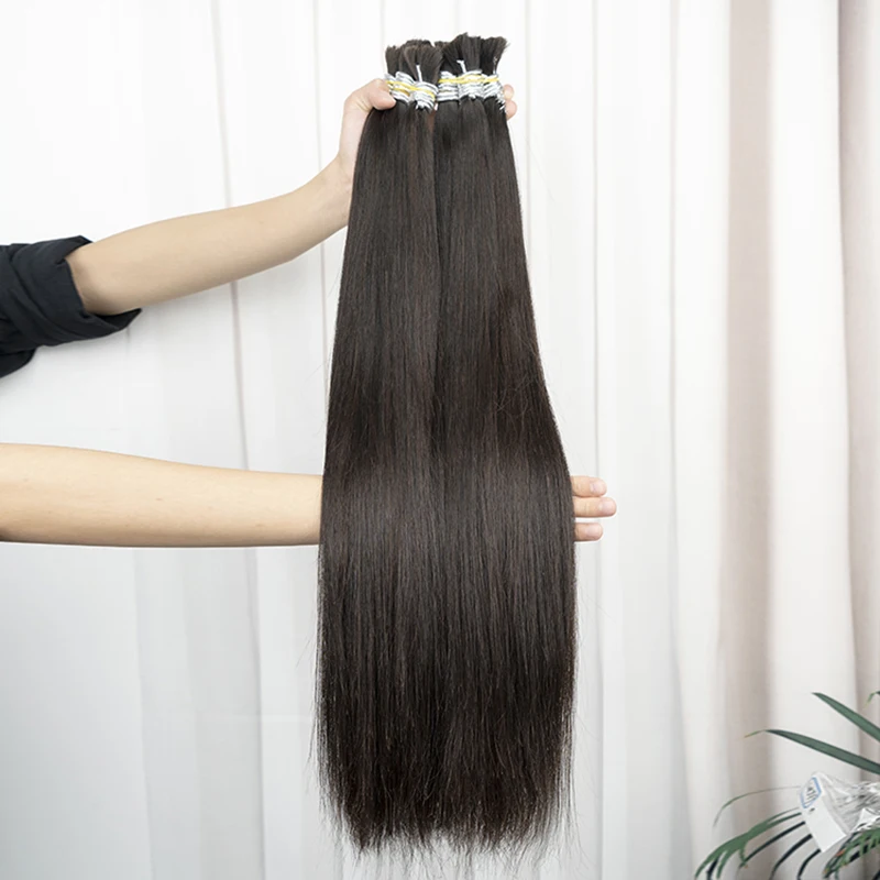 Wholesale Human Meches Bundles Human Hair 613 Straight Extensions Cheveux Natural Human Hair Bulk For Mega 18-30inches 100% 4