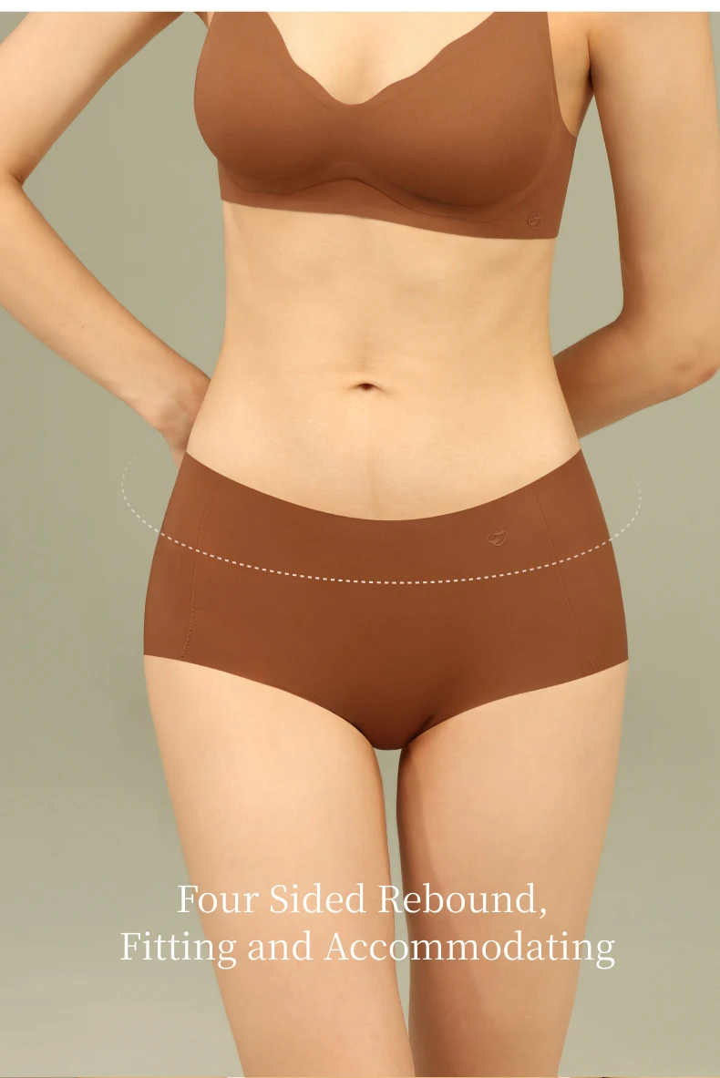 Sujiin Womens Seamless Panties Image 9