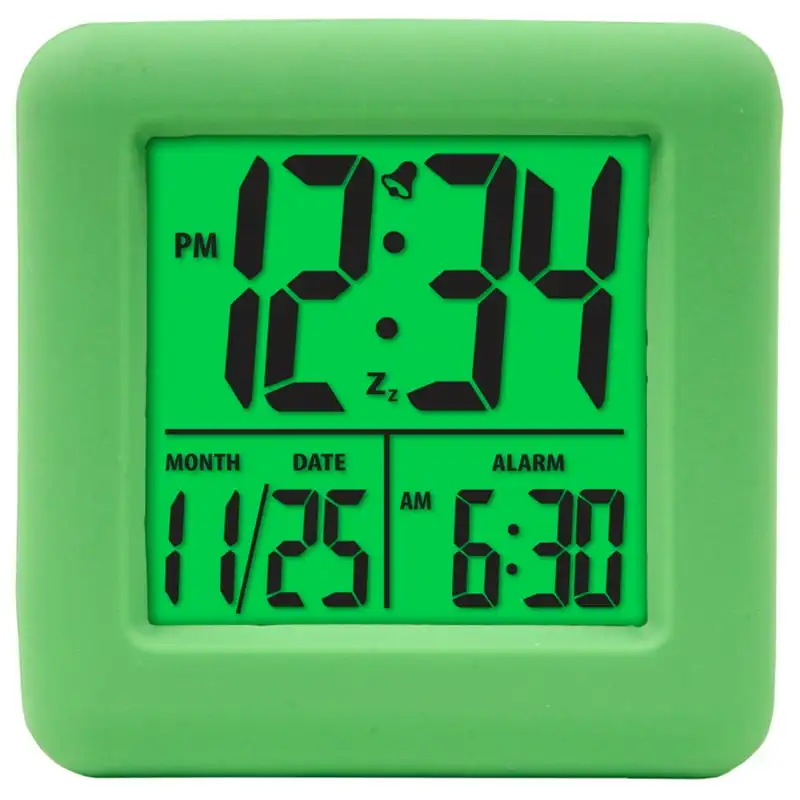 

Cube Alarm Clock with On-Demand Backlight, 70911