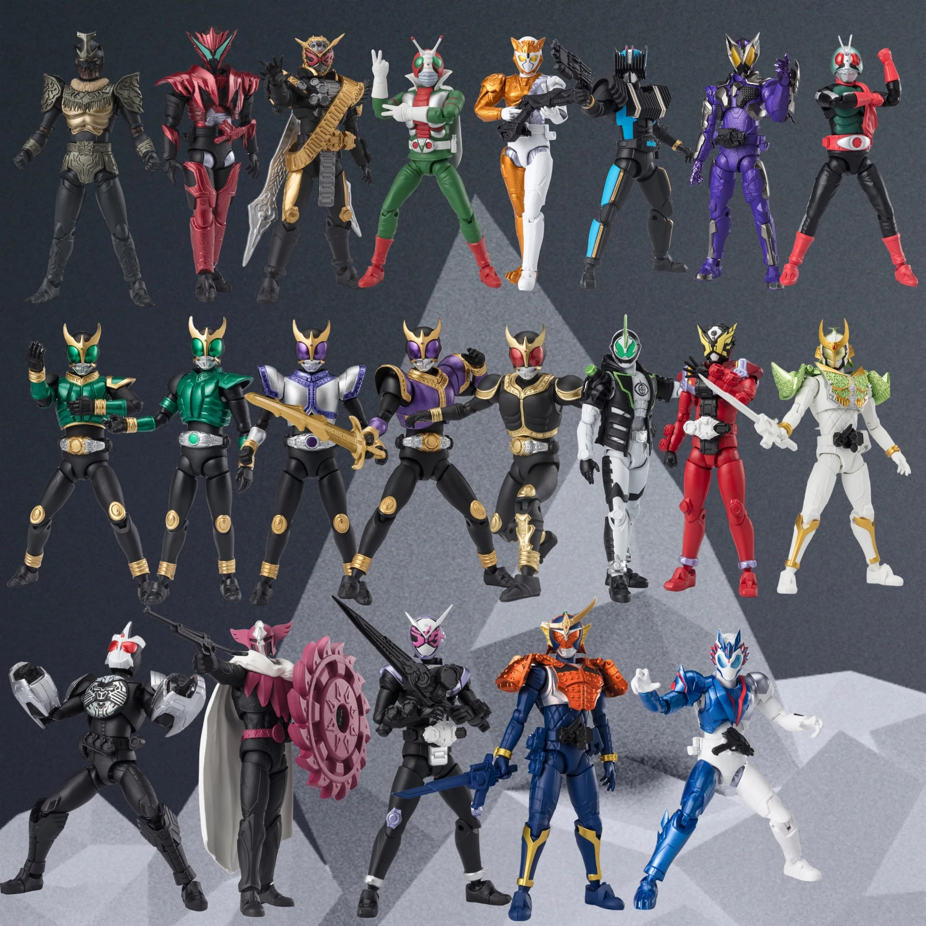 SHODO-X1　6種セット SHODO-X 6-9 Set: Zi-O/Gaim/Horobi/Zangetsu/Kuuga - AliExpress