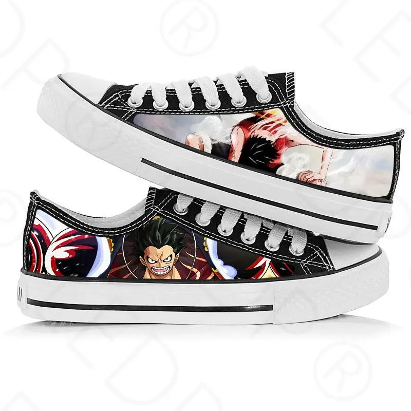 

Monkey D. Luffy/ Tony Chopper/Roronoa Zoro Cosplay Anime Game Shoes Canvas Fashion Shoes Casual Men Women Low Help