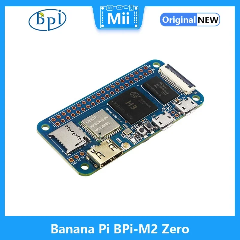 

Banana Pi M2 Zero BPI-M2 Zero Alliwnner H3 Cortex-A7 WIFI & BT Same Size as Raspberry Pi Zero 2 W Single Board Computer