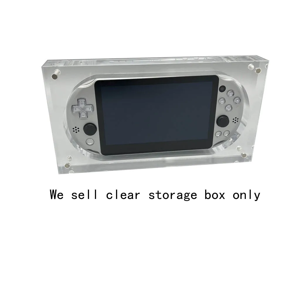 

Transparent Storage Magnetic Acrylic box For PSV2000 Vita 2000 Game Console Cover Shell Box Display Stand game Accessories