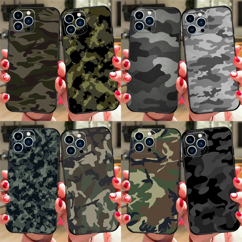 Military Army Camouflage Protective Phone Case Cover