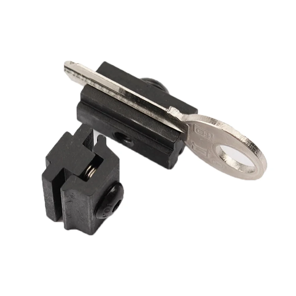 Locksmith Tools Lock Repair Tool Locksmith Extractor Tools Lock Pick Tools Lock Pick Set Duplicating Fixture Clamp CHKJ For GOSO Special Vertical Clamp Auxiliary With Tooth Opening Double-sided Tooth Fixture