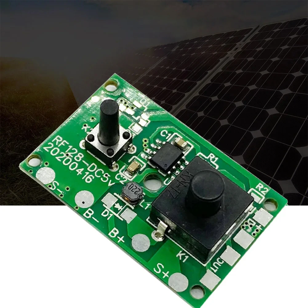 3.7V Boost 24V 31V Solar Light String Lanyard Board Controller With Switch Solar Street Light Control Panel 8 Lighting Modes